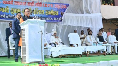 CM Vishnu Deo Sai Address : मुख्यमंत्री विष्णु देव साय ने अपने सम्बोधन में कहा कि इस तरह के आयोजन समाज के लिए लाभदायी होता है